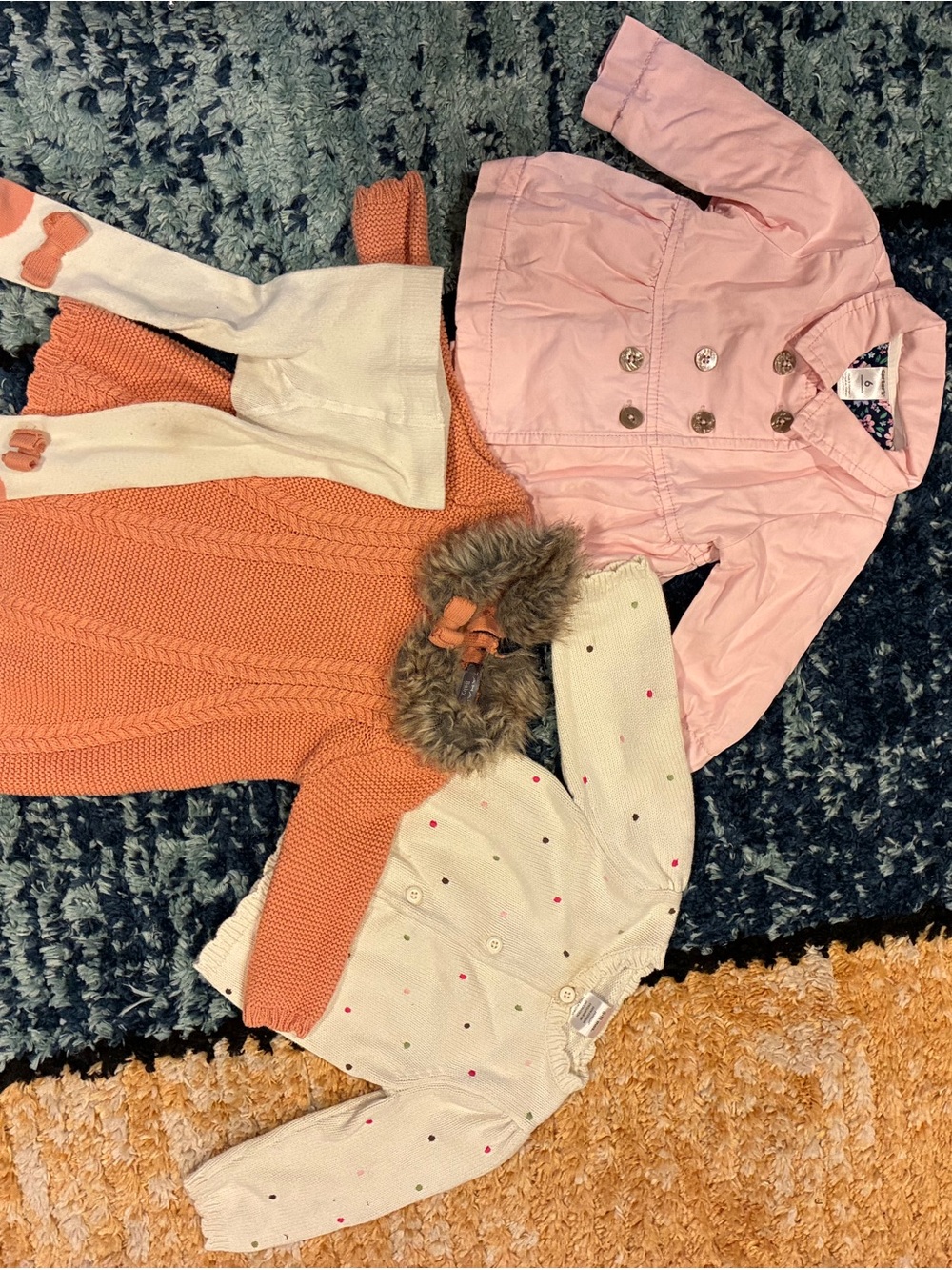 Tahari Baby, Gymboree, Carters, Baby Gap sweaters/coats